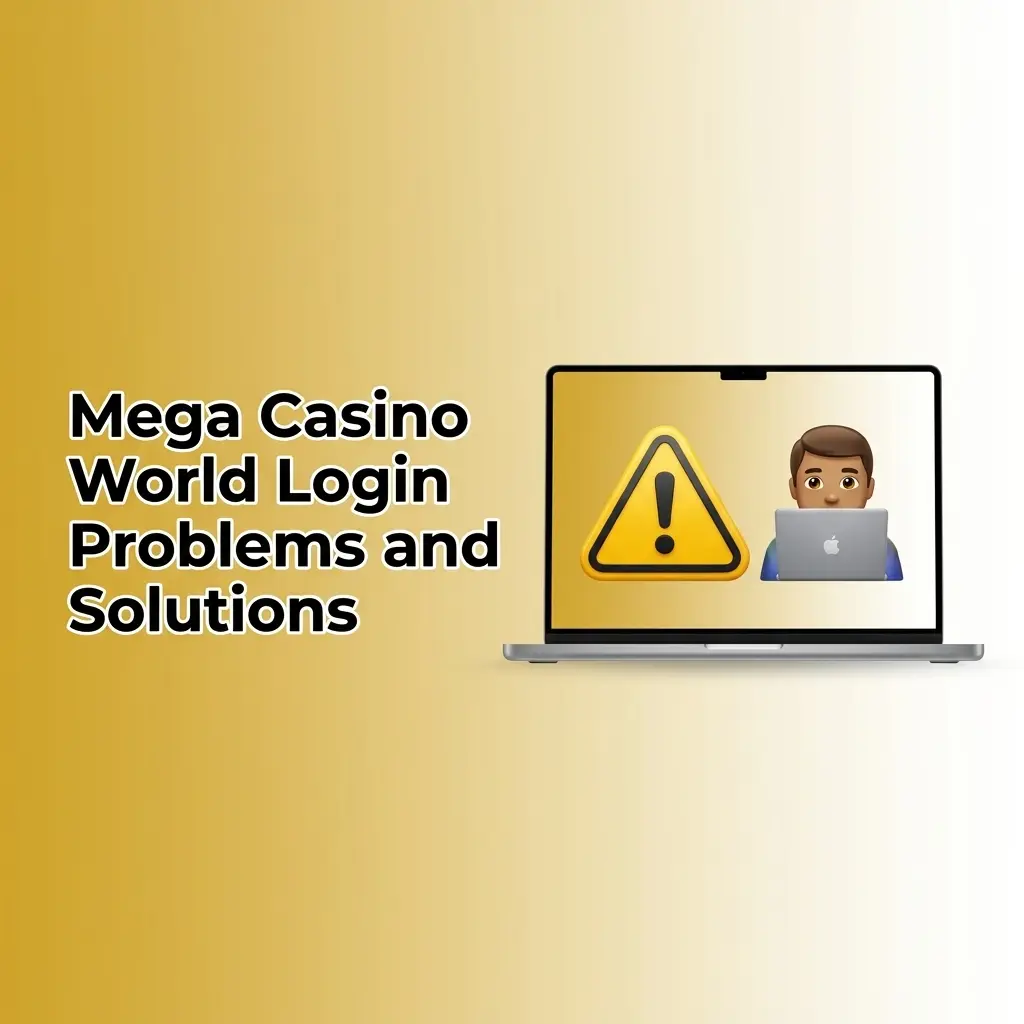 Mega Casino World login problems and solutions guide covering password reset, OTP issues, account lock, and app errors
