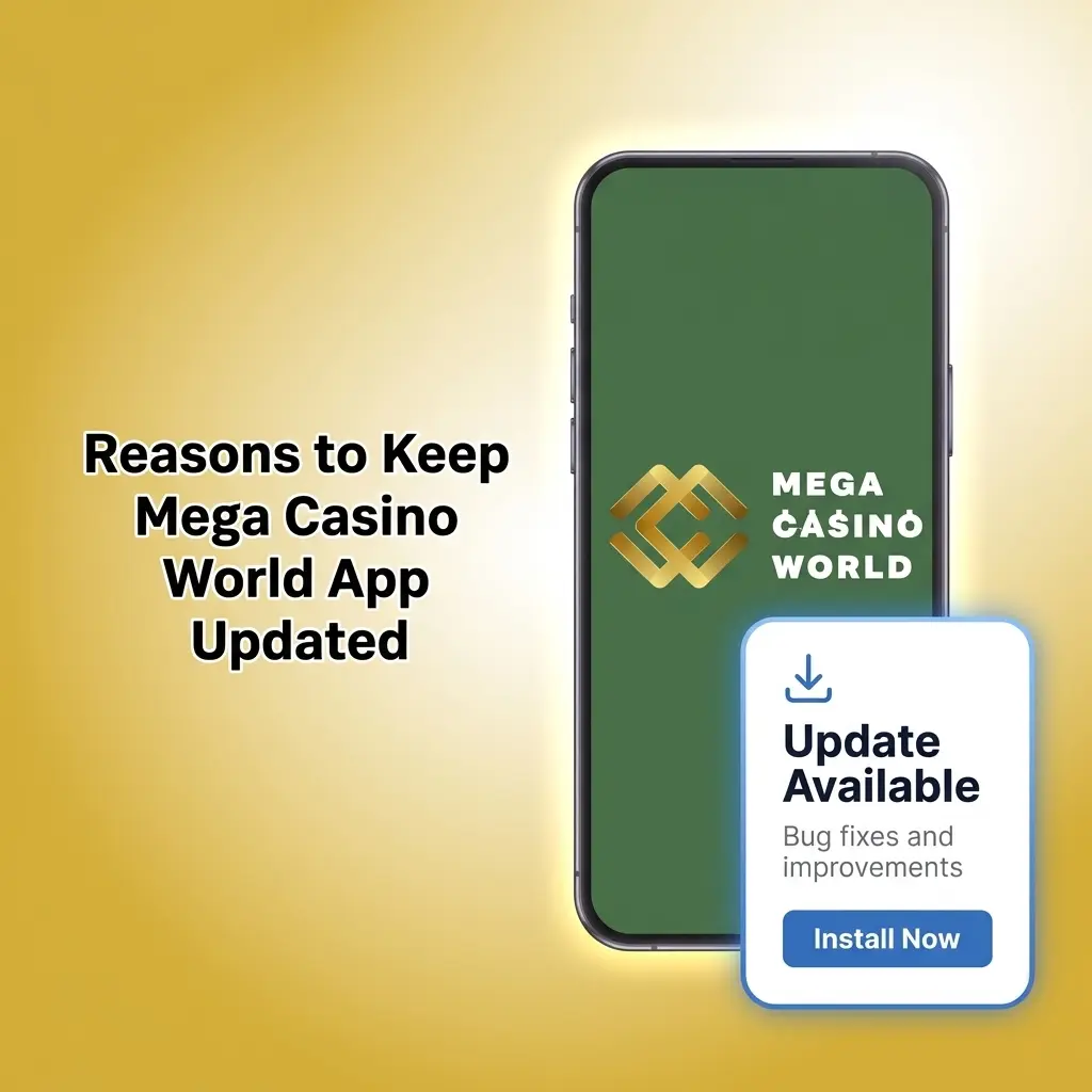 Mega Casino World app update improves security, speeds up cricket odds, and enables smooth bKash and Nagad deposit confirmations.