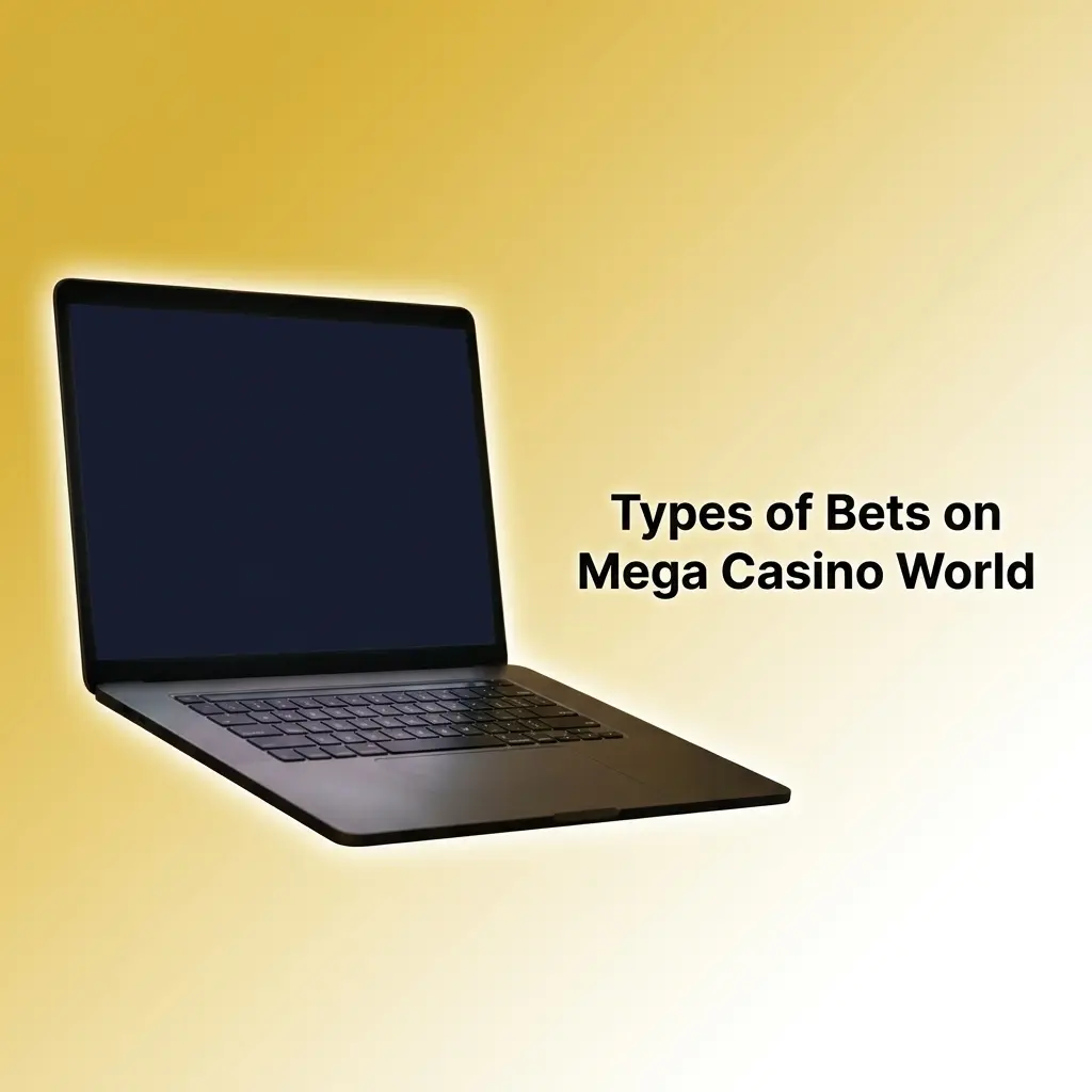 Overview of Single, System, and Express bet types available on Mega Casino World sportsbook